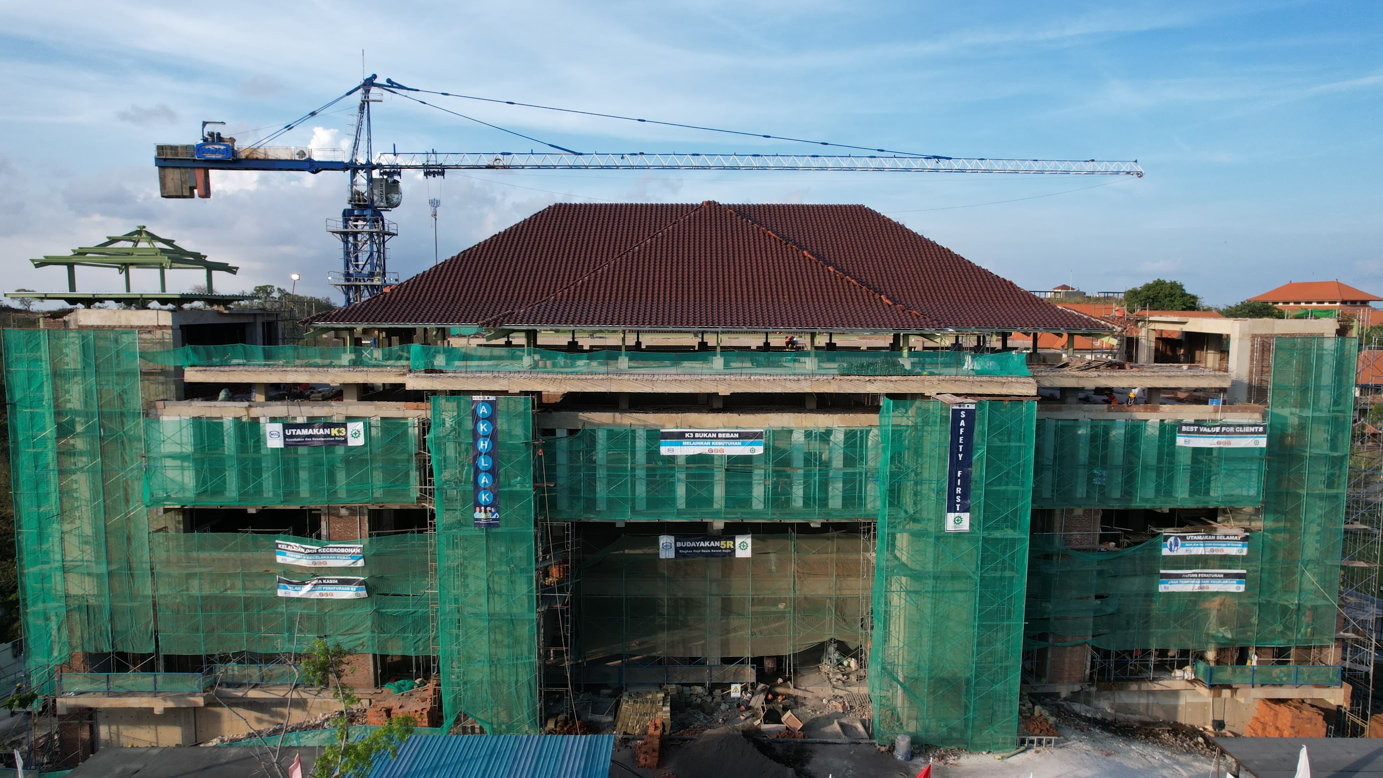 Sebelum - Pengecatan Baru Poltekpar Bali Tahun 2023